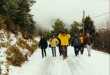 En route vers La Colle (Pascaline, Cécile, Pablo, Seb, Jean, Marielle et Olivier)